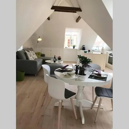 Penthouselejlighed Med Havneudsigt Apartmán *