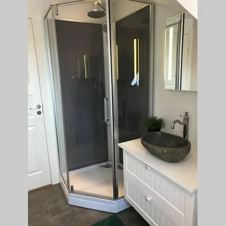 Apartmán Penthouselejlighed Med Havneudsigt