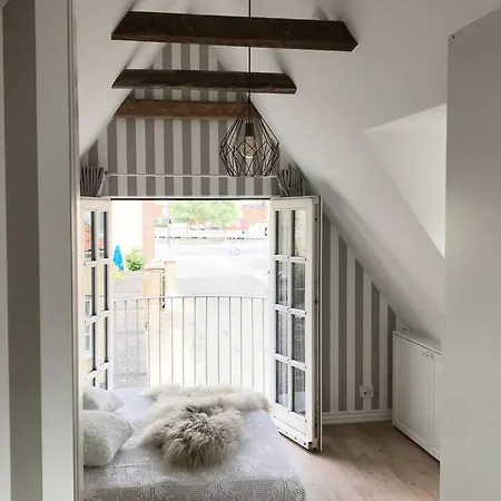 Apartmán Penthouselejlighed Med Havneudsigt *