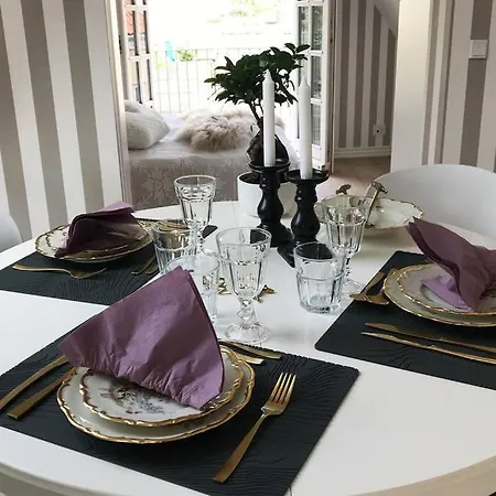 Apartmán Penthouselejlighed Med Havneudsigt