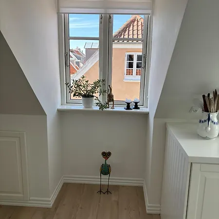 Eksklusiv Penthouselejlighed Med Altan Og Havnekik
